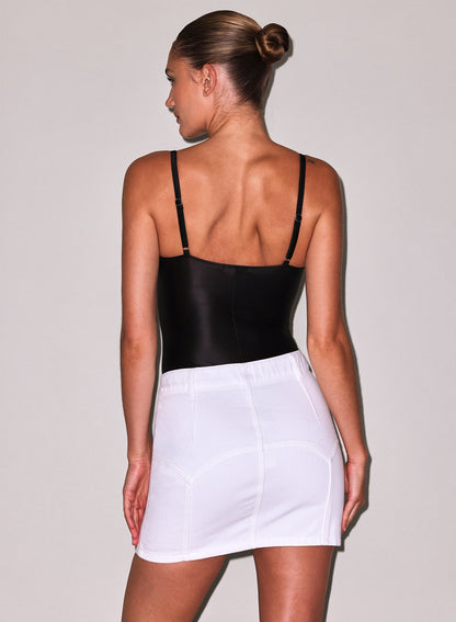 Black Le Gloss Wireless Bodysuit | Fleur du Mal