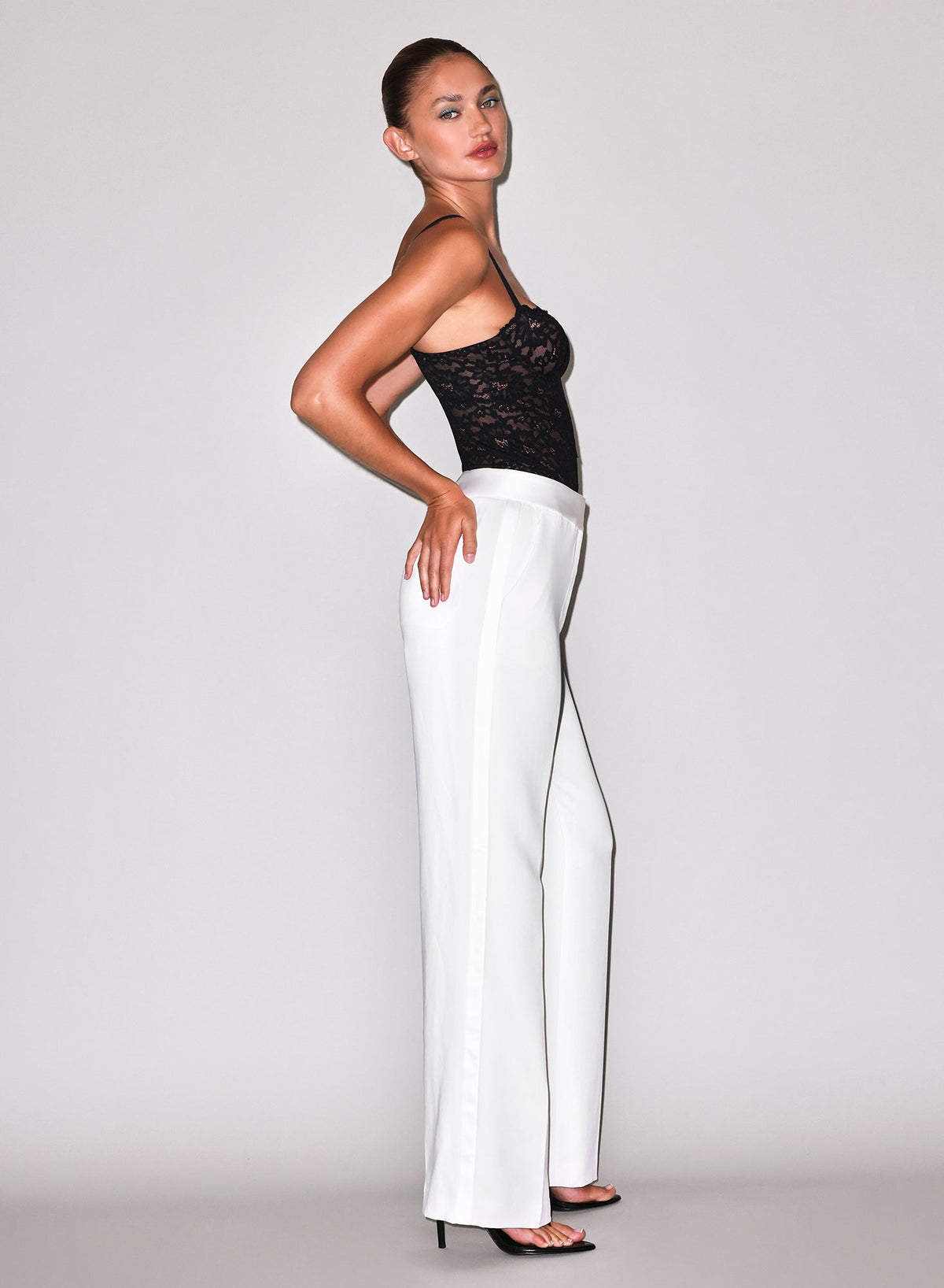 Ivory Tuxedo Pant | Fleur du Mal