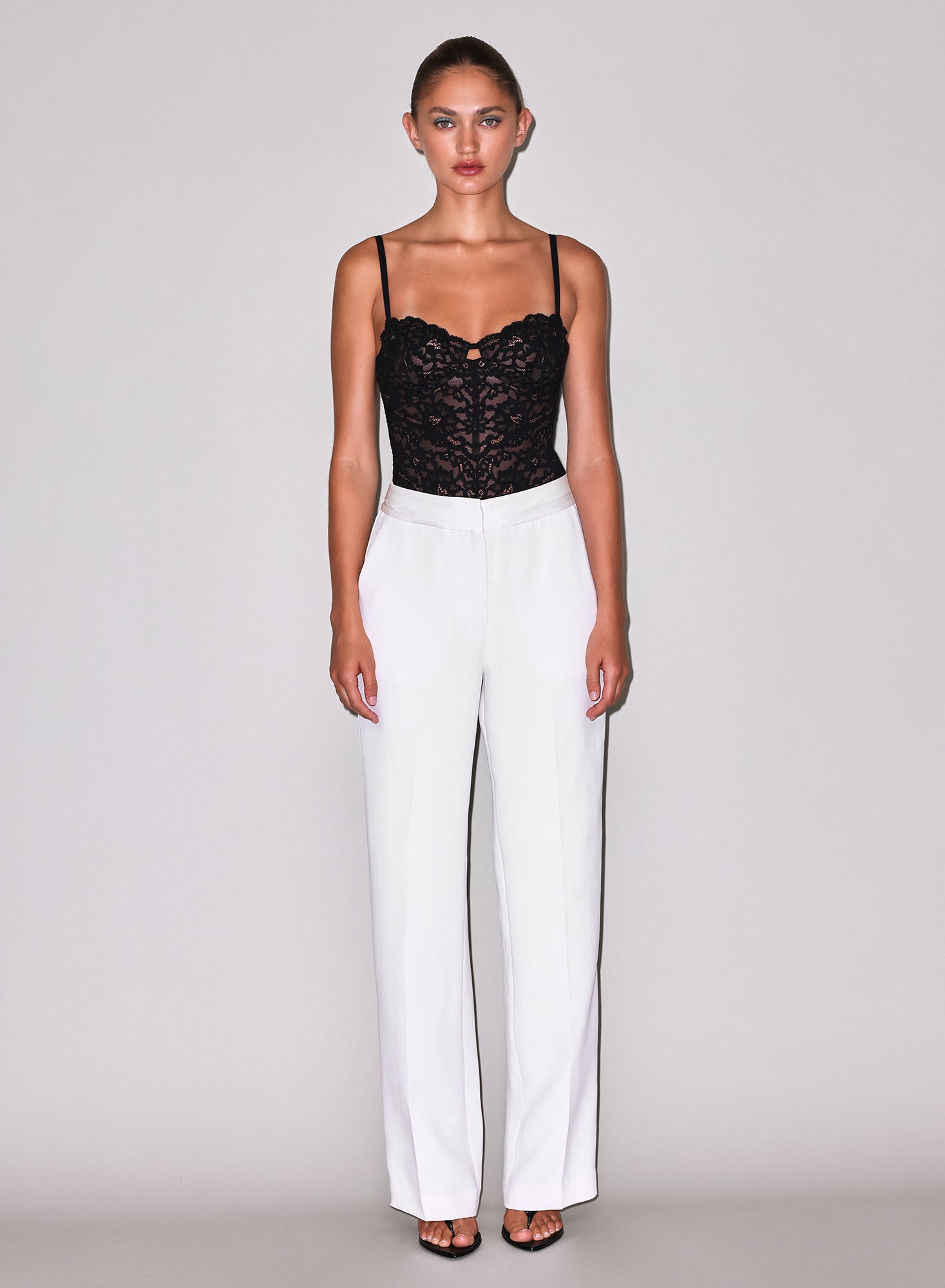Ivory Tuxedo Pant | Fleur du Mal