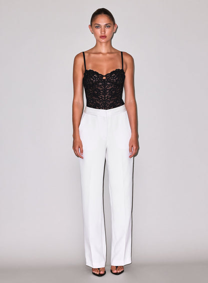 Ivory Tuxedo Pant | Fleur du Mal