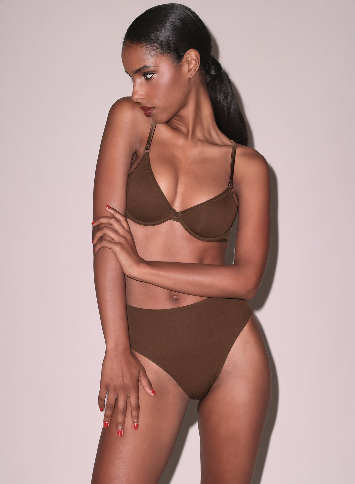 Le Stretch Micro High Waist Brief | Fleur du Mal