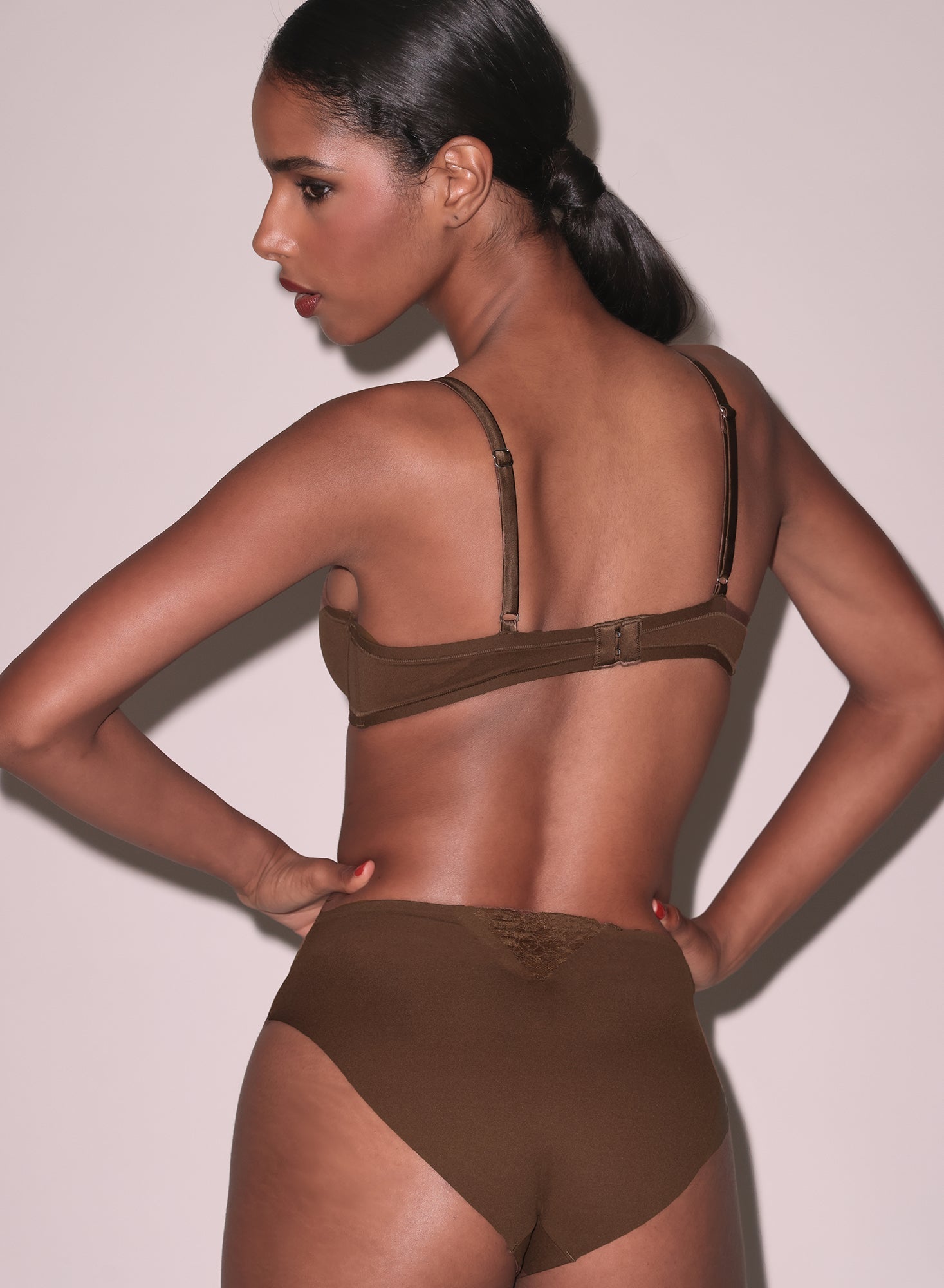 Le Stretch Micro High Waist Brief | Fleur du Mal