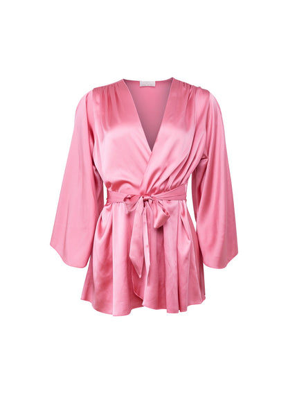 Pink Cadillac Angel Sleeve Robe | Fleur du Mal