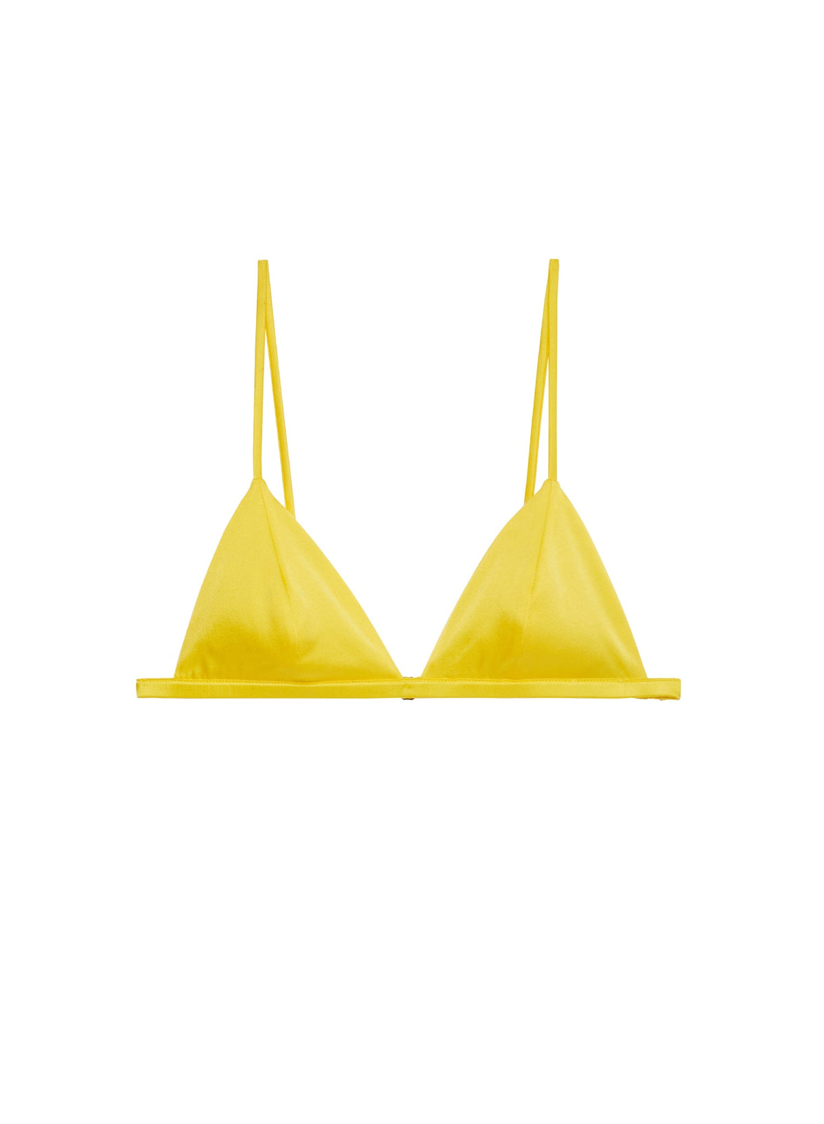 Lemon Luxe Triangle Bra | Fleur du Mal