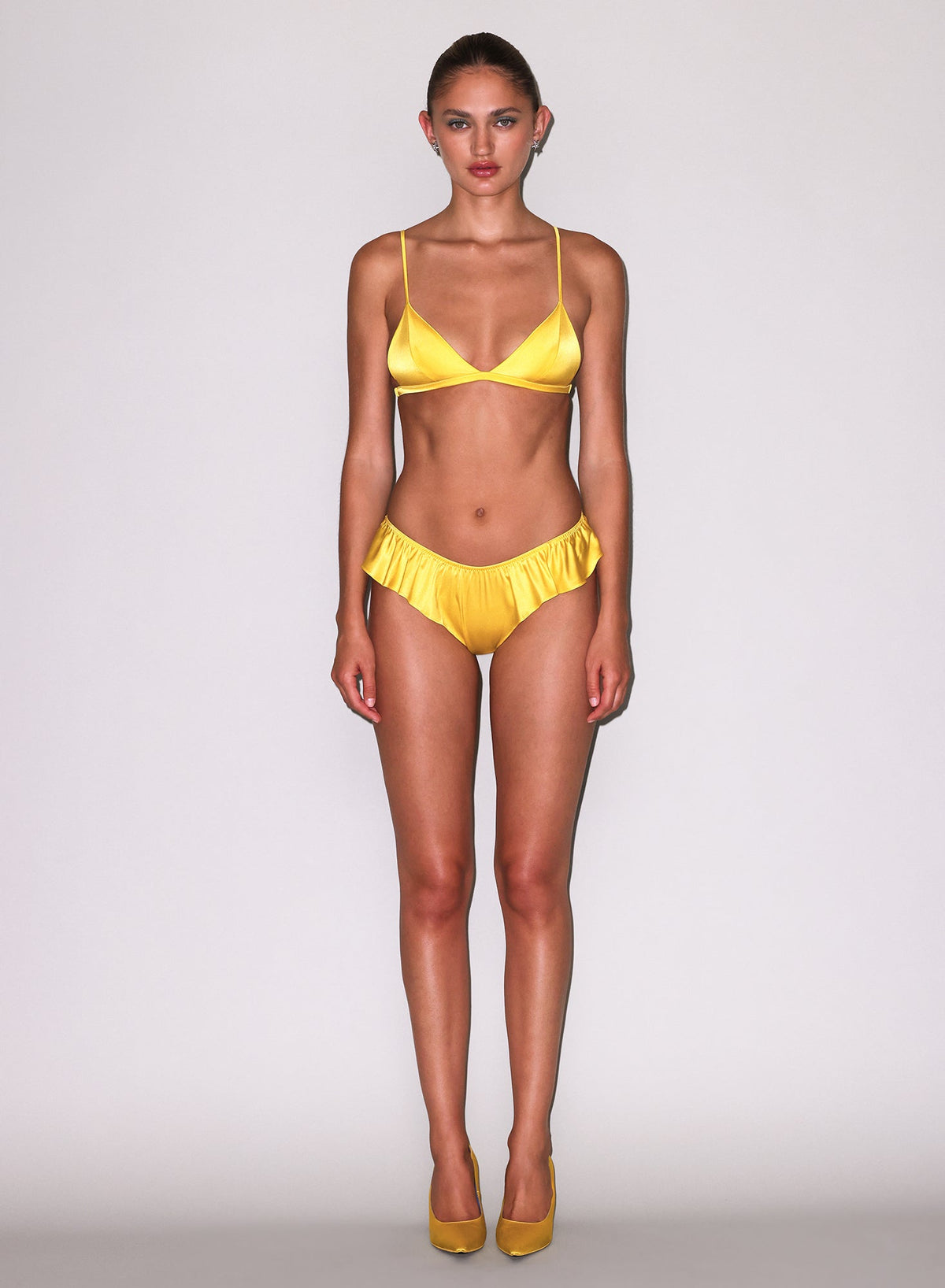 Lemon Luxe Triangle Bra | Fleur du Mal