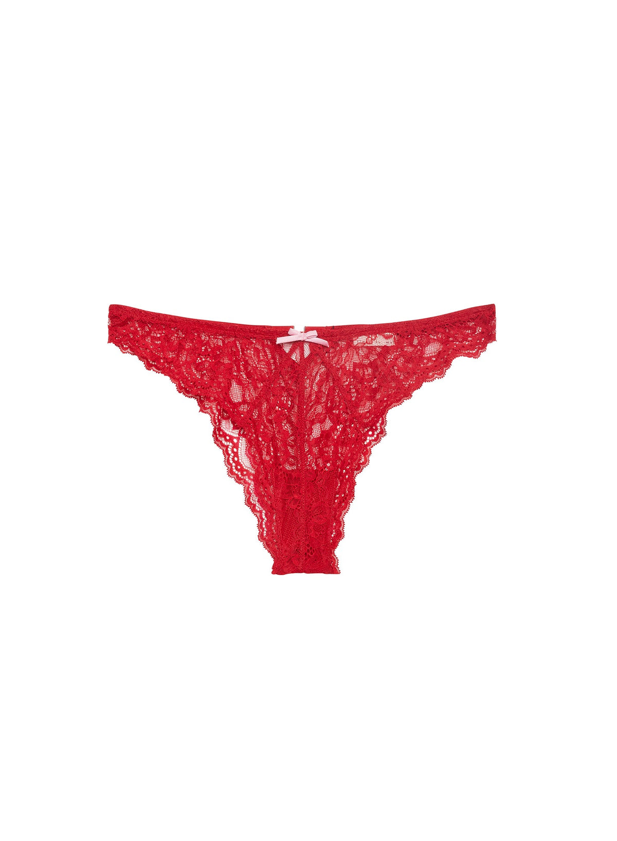 Red Bianca Lace Cheeky | Fleur du Mal