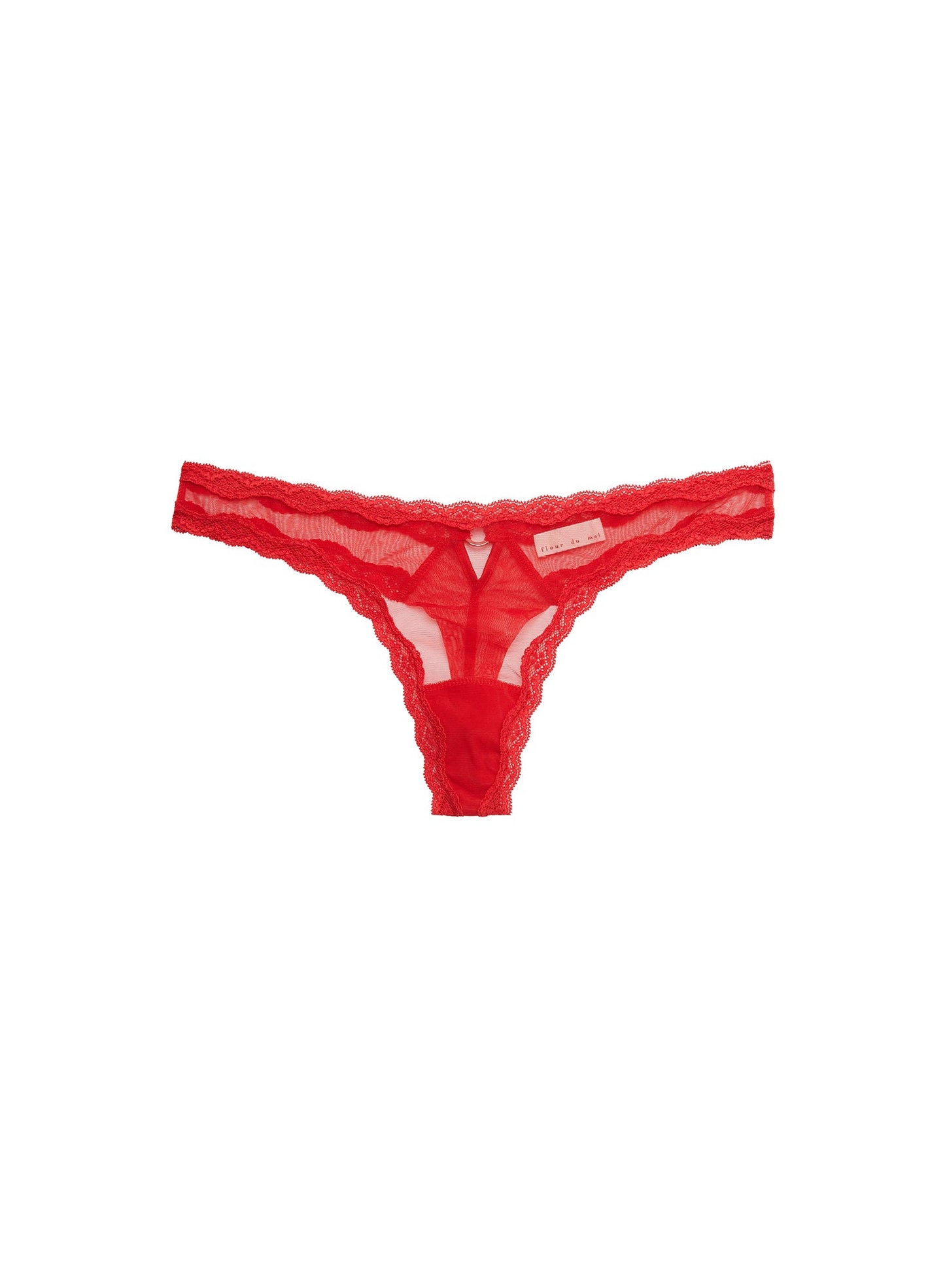 RedSheer Tulle Thong | Fleur du Mal