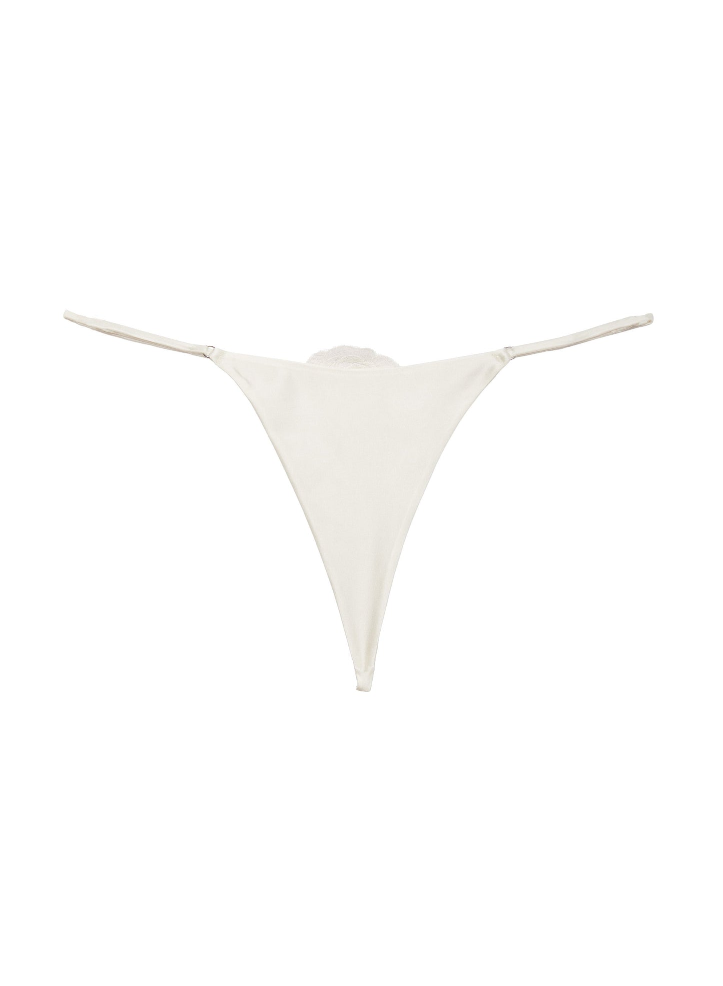 Ivory Rose Luxe V-String | Fleur du Mal