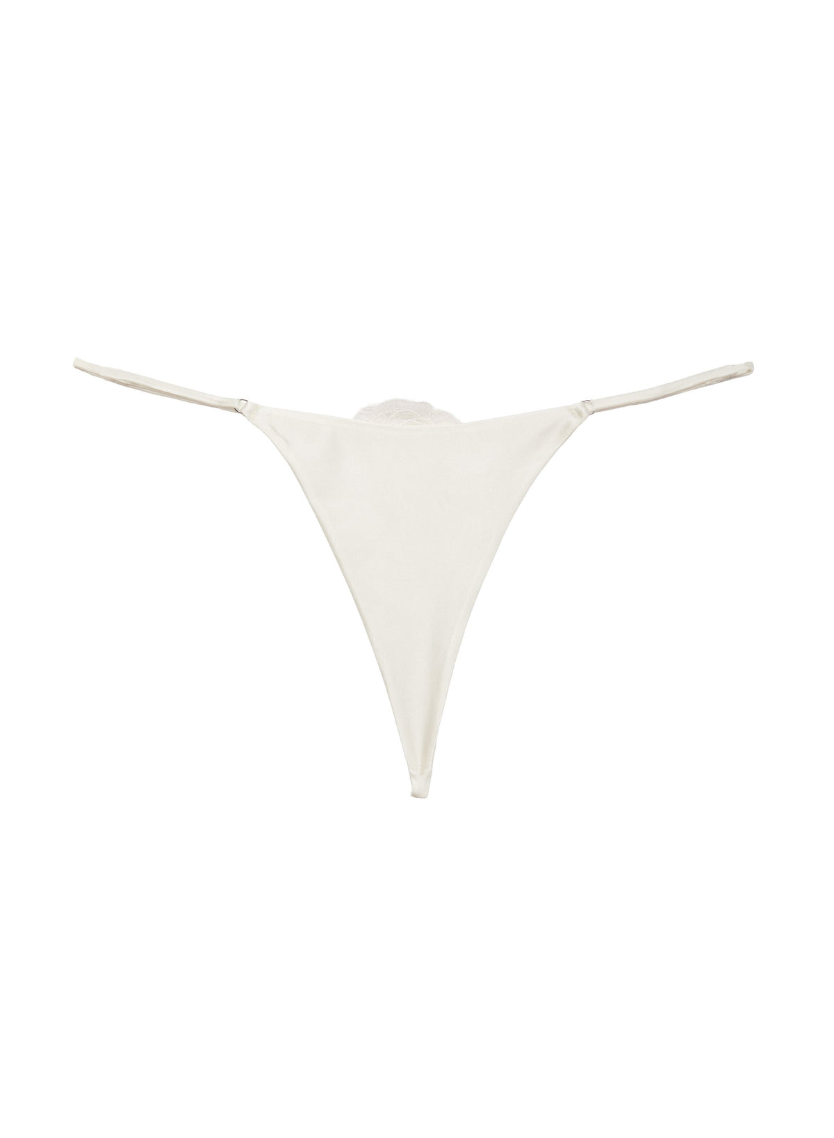 Ivory Rose Luxe V-String | Fleur du Mal