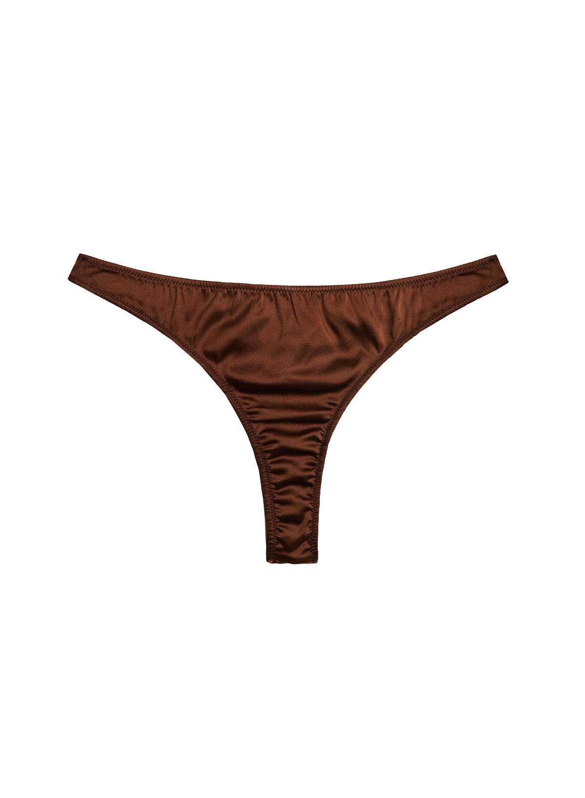 Cocoa Luxe Thong | Fleur du Mal