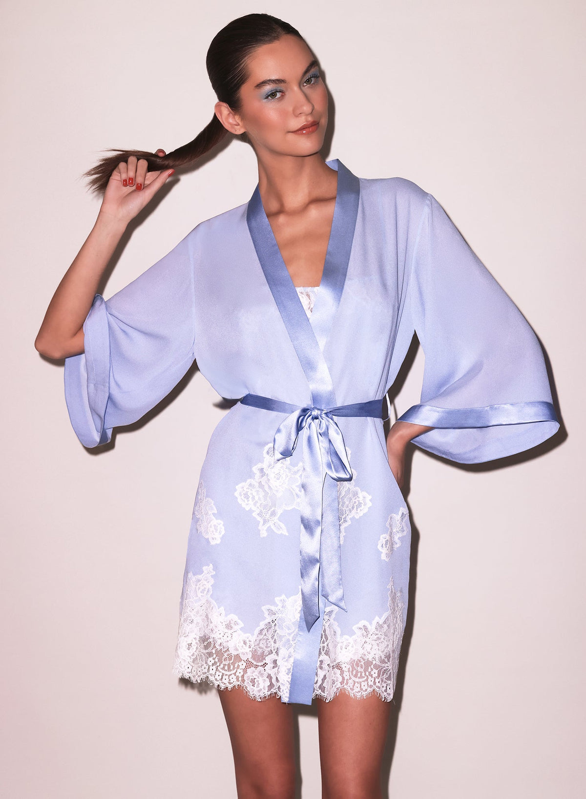 Cloud Juliet Lace Robe | Fleur du Mal