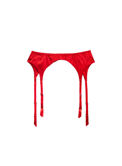 Red Luxe Classic Garter | Fleur du Mal