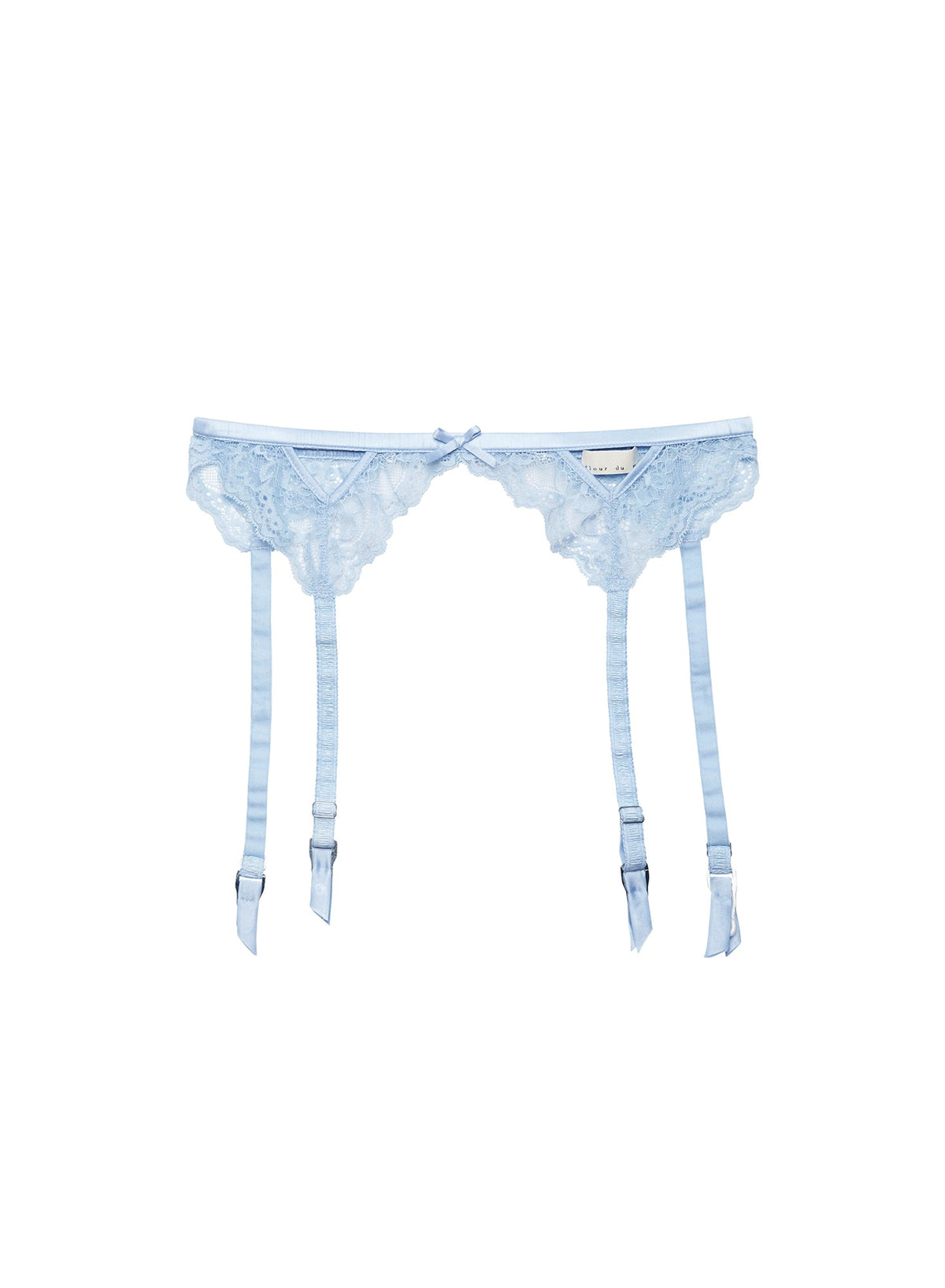 Forget Me Not Bianca Lace Garter Belt | Fleur du Mal