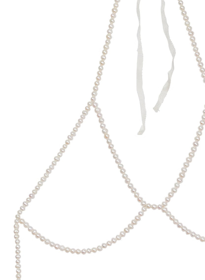 Ivory Pearl Framed Bra | Fleur du Mal
