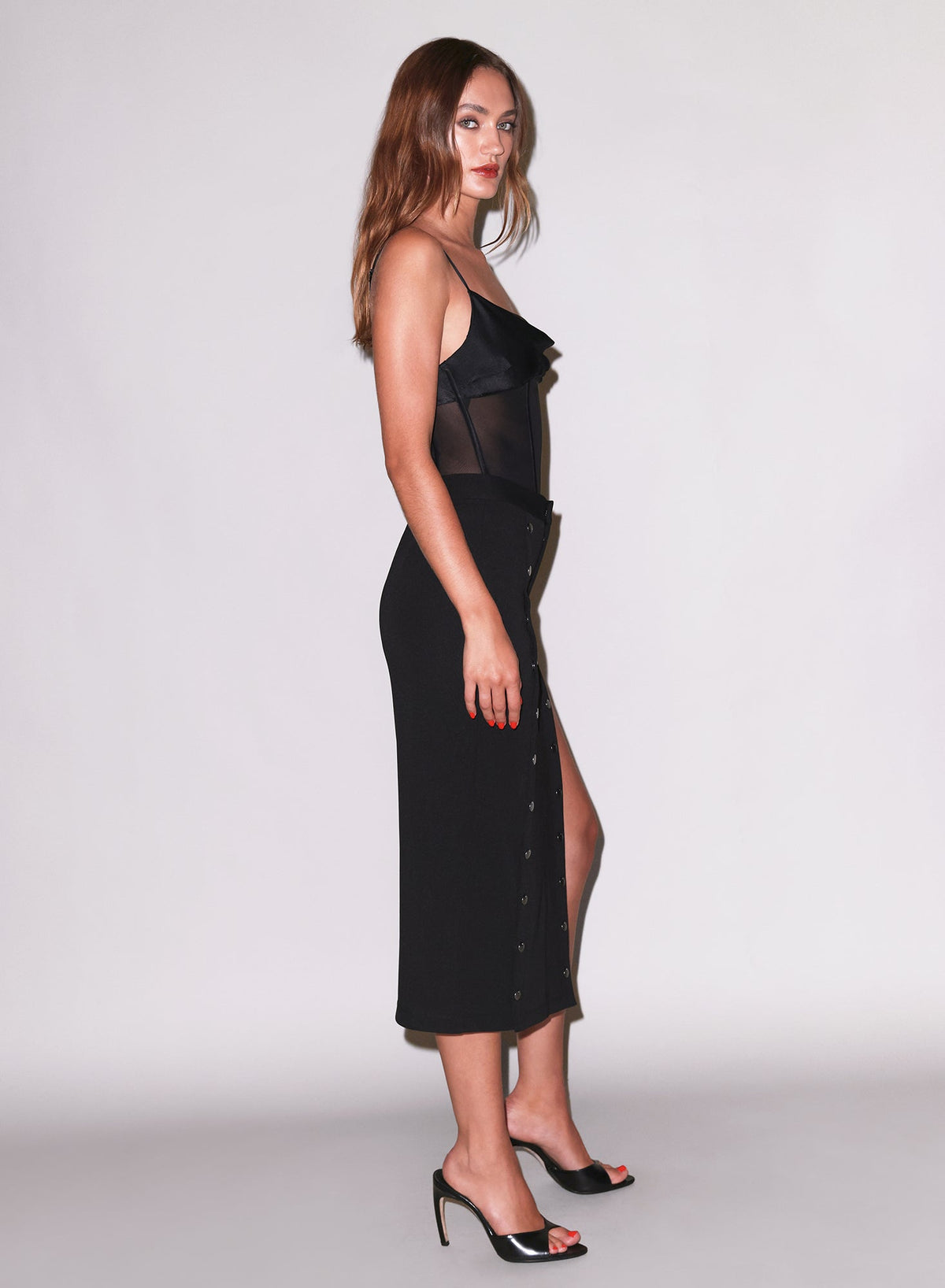 Black Nora Corset Top | Fleur du Mal