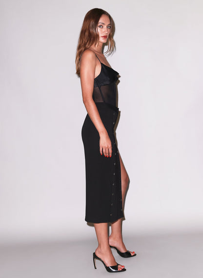 Black Nora Corset Top | Fleur du Mal