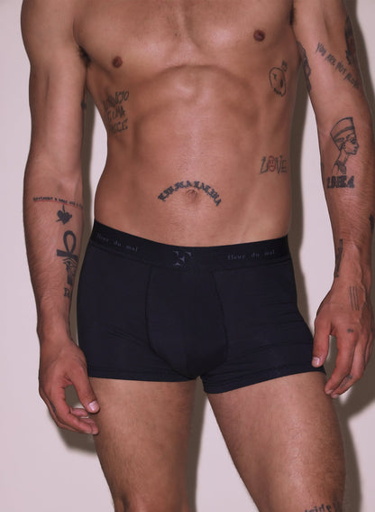 Black Men's Boxer Brief | Fleur du Mal