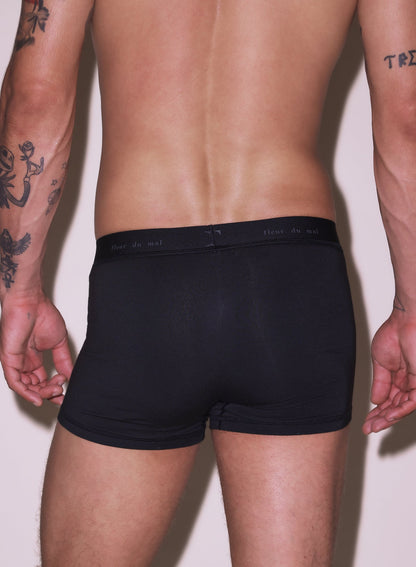 Black Men's Boxer Brief | Fleur du Mal