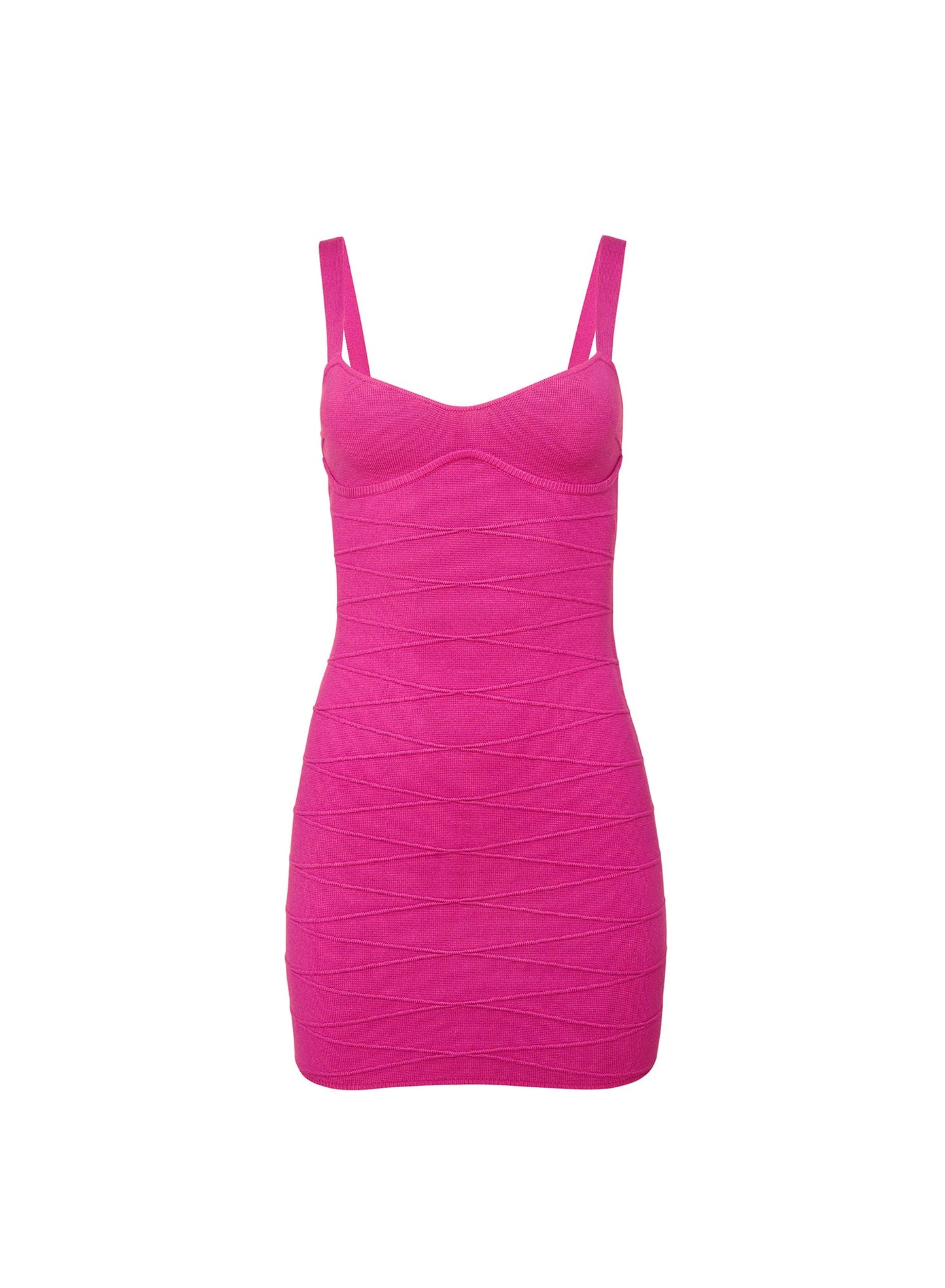 Wild Pink Bandage Dress | Fleur du Mal