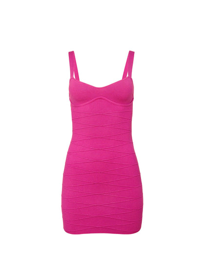 Wild Pink Bandage Dress | Fleur du Mal