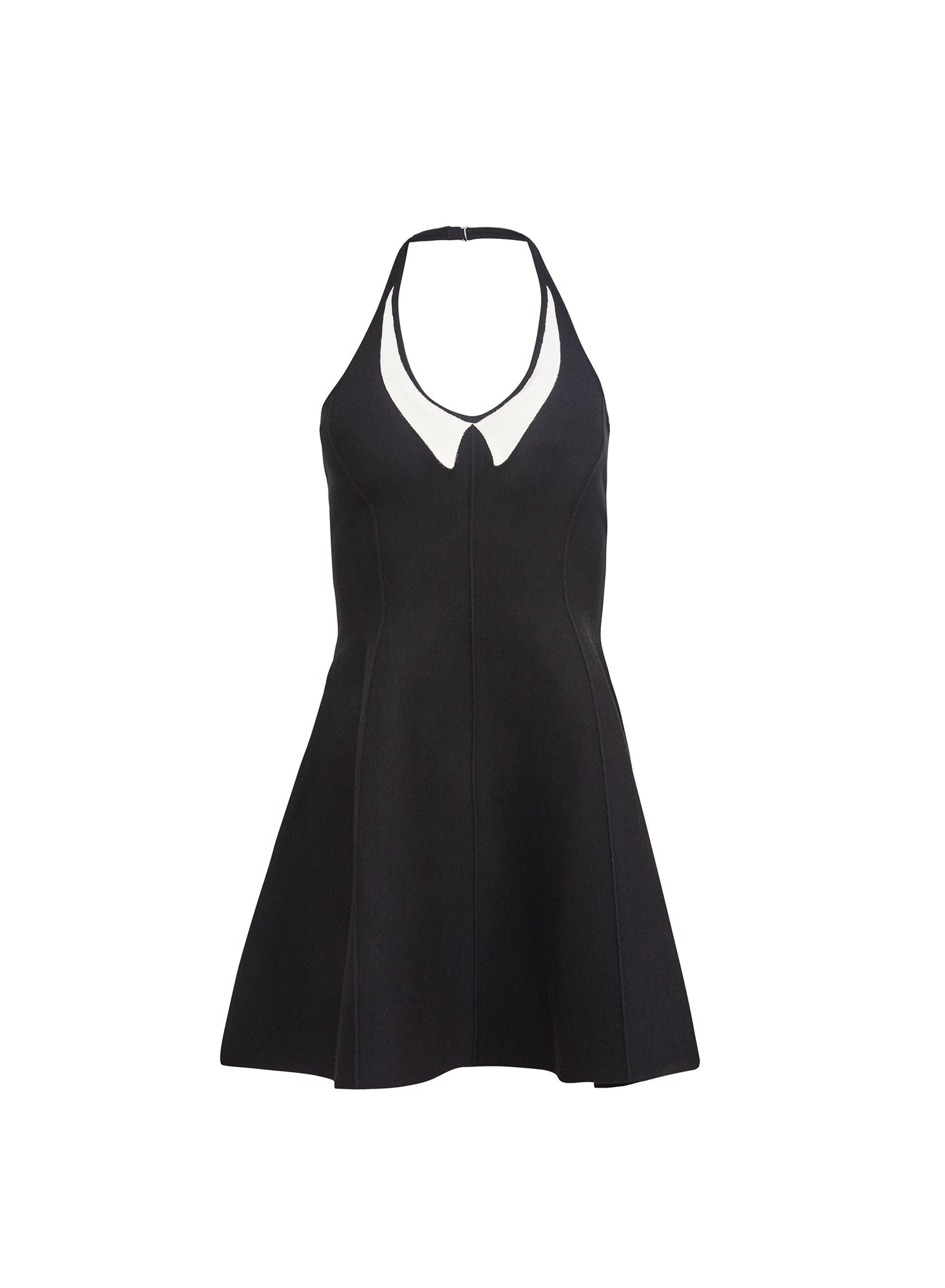 Black Collier Flared Corset Dress | Fleur du Mal