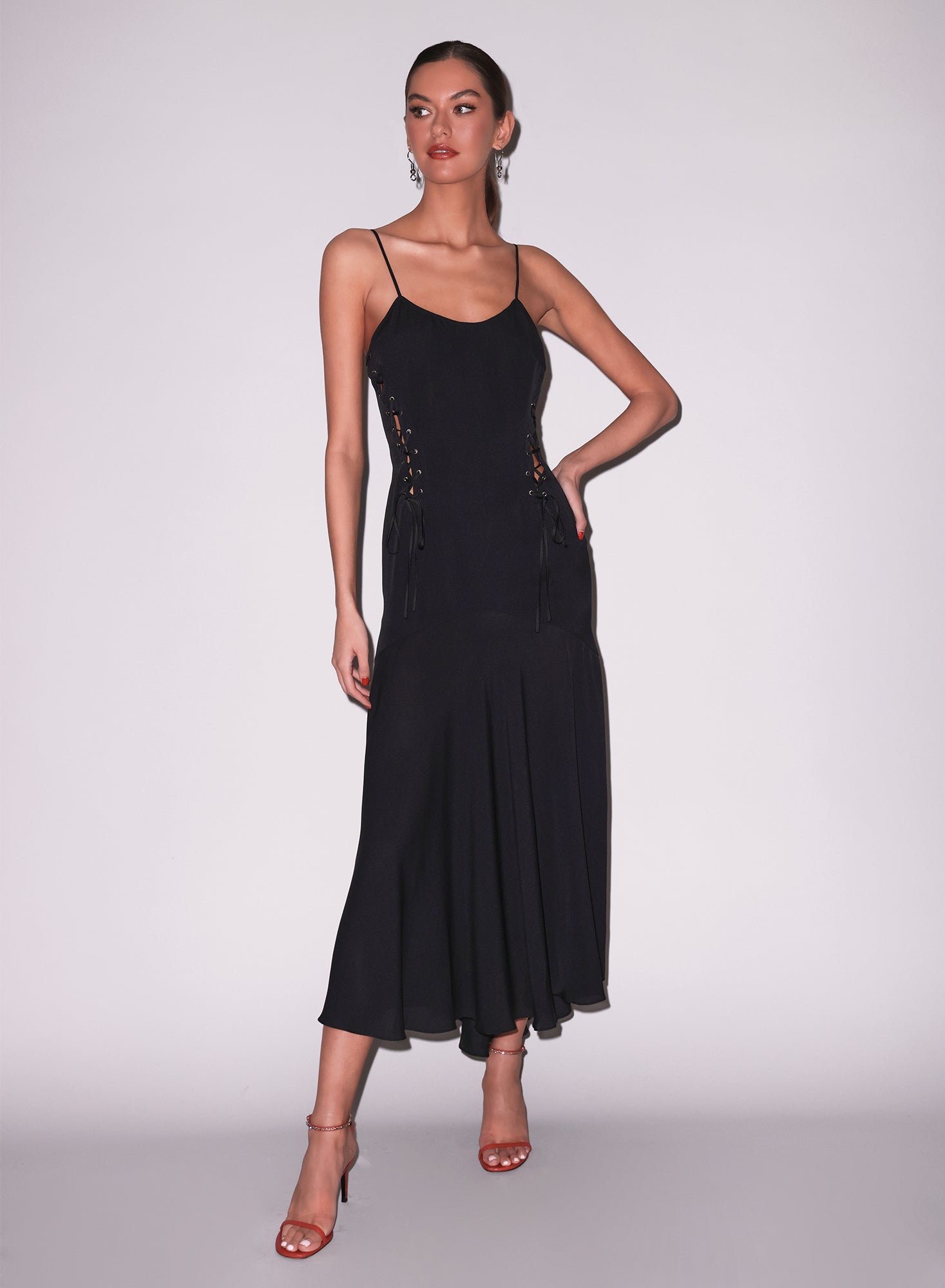 Black Gia Gown | Fleur du Mal