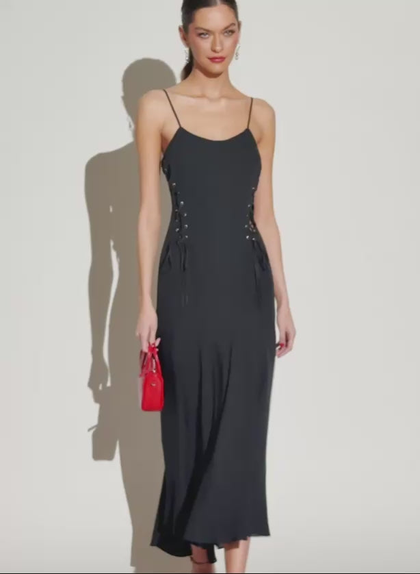Black Gia Gown | Fleur du Mal