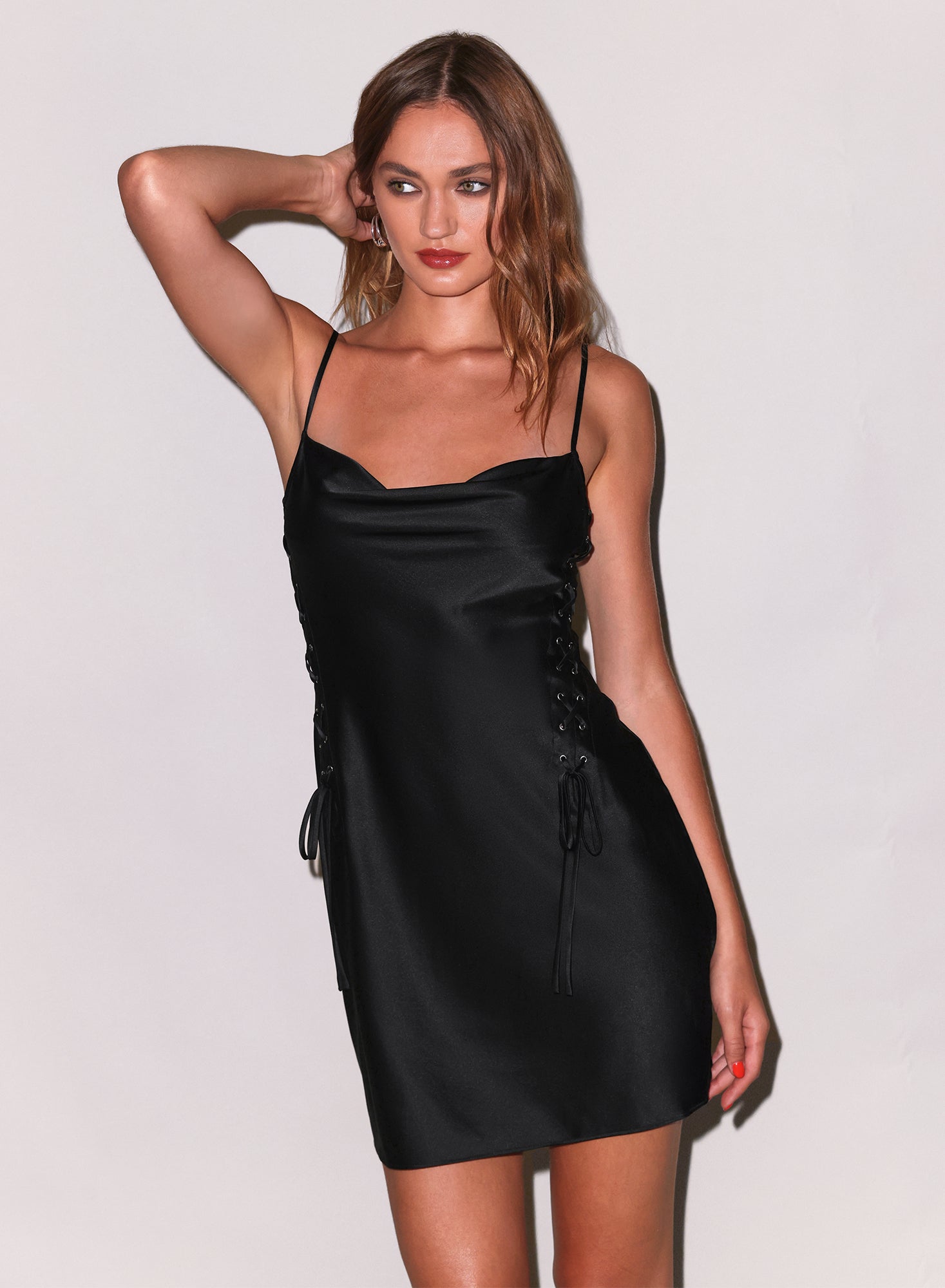 Black Ella Mini Dress | Fleur du Mal