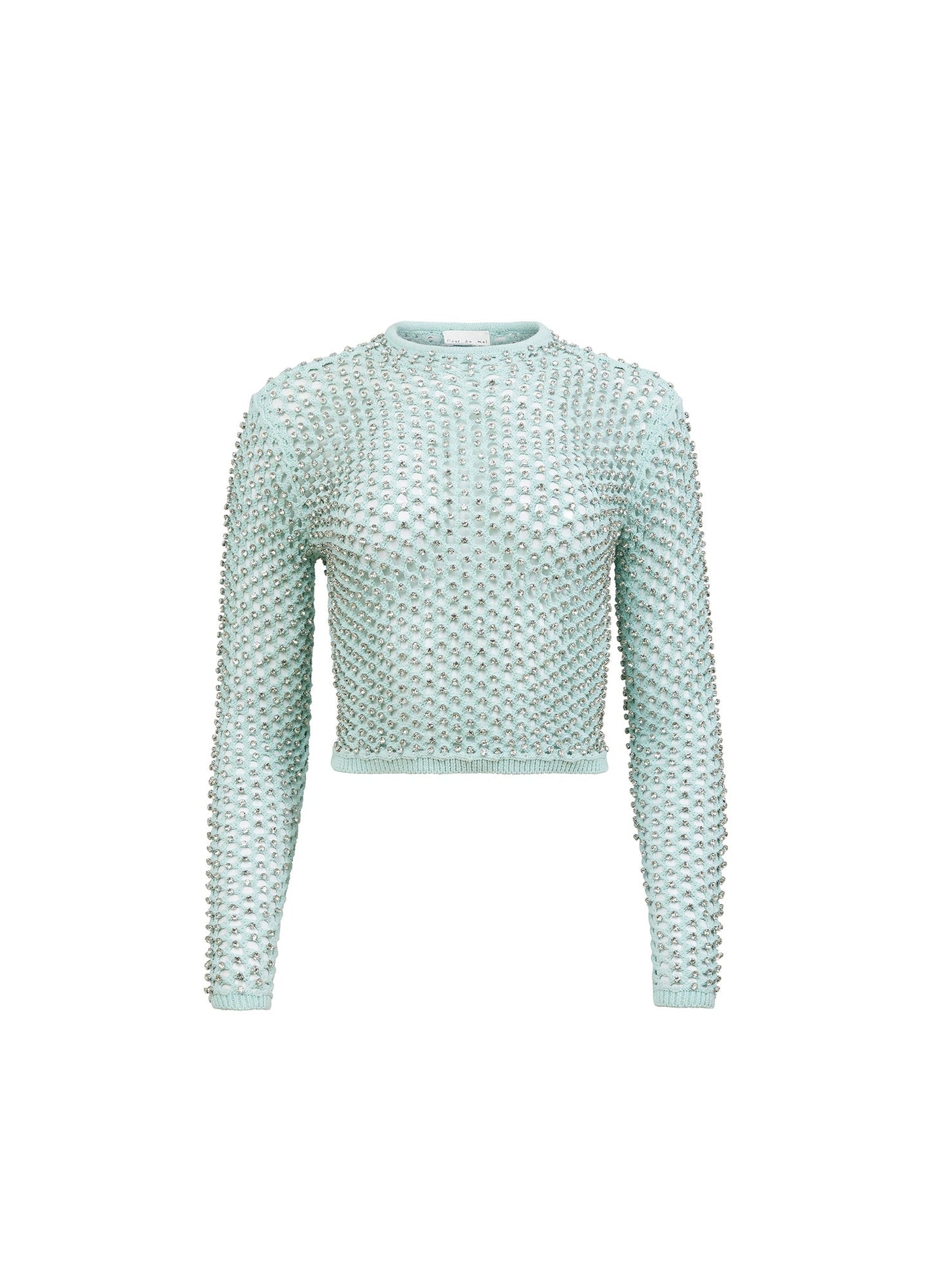 Frosted Mint Spotlight Long Sleeve Top | Fleur du Mal