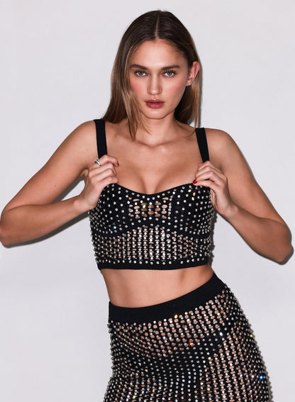 Black Spotlight Mini Skirt | Fleur du Mal