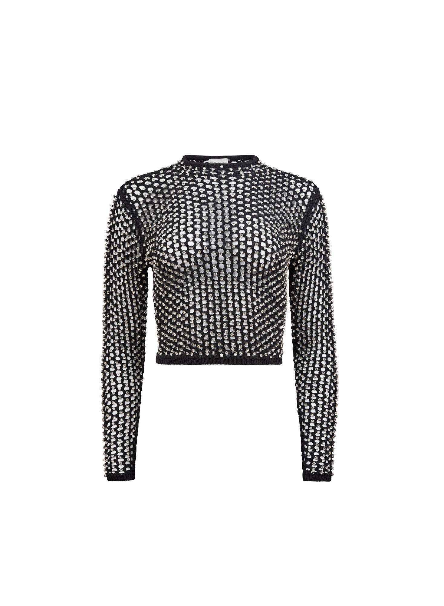 Black Spotlight Long Sleeve Top | Fleur du Mal