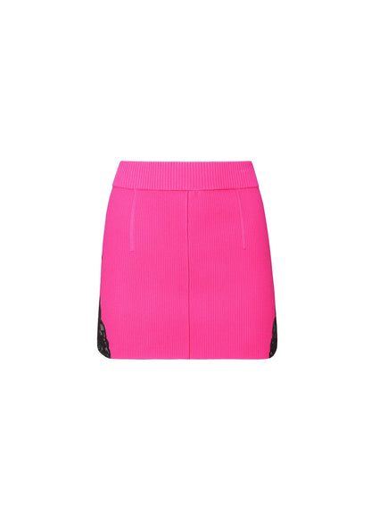 Wild Pink Jolie Mini Skirt | Fleur du Mal