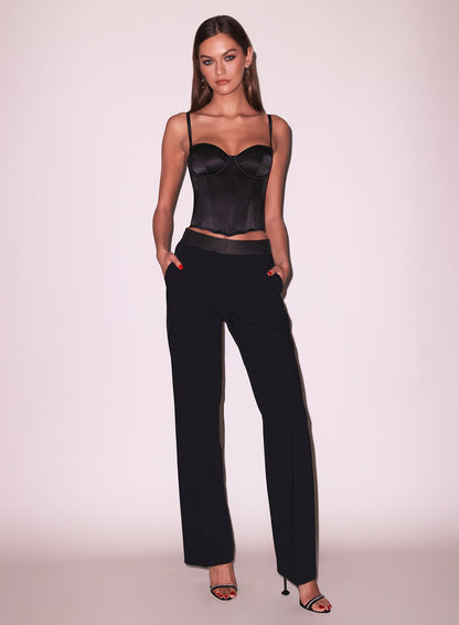 Black Tuxedo Pant | Fleur du Mal
