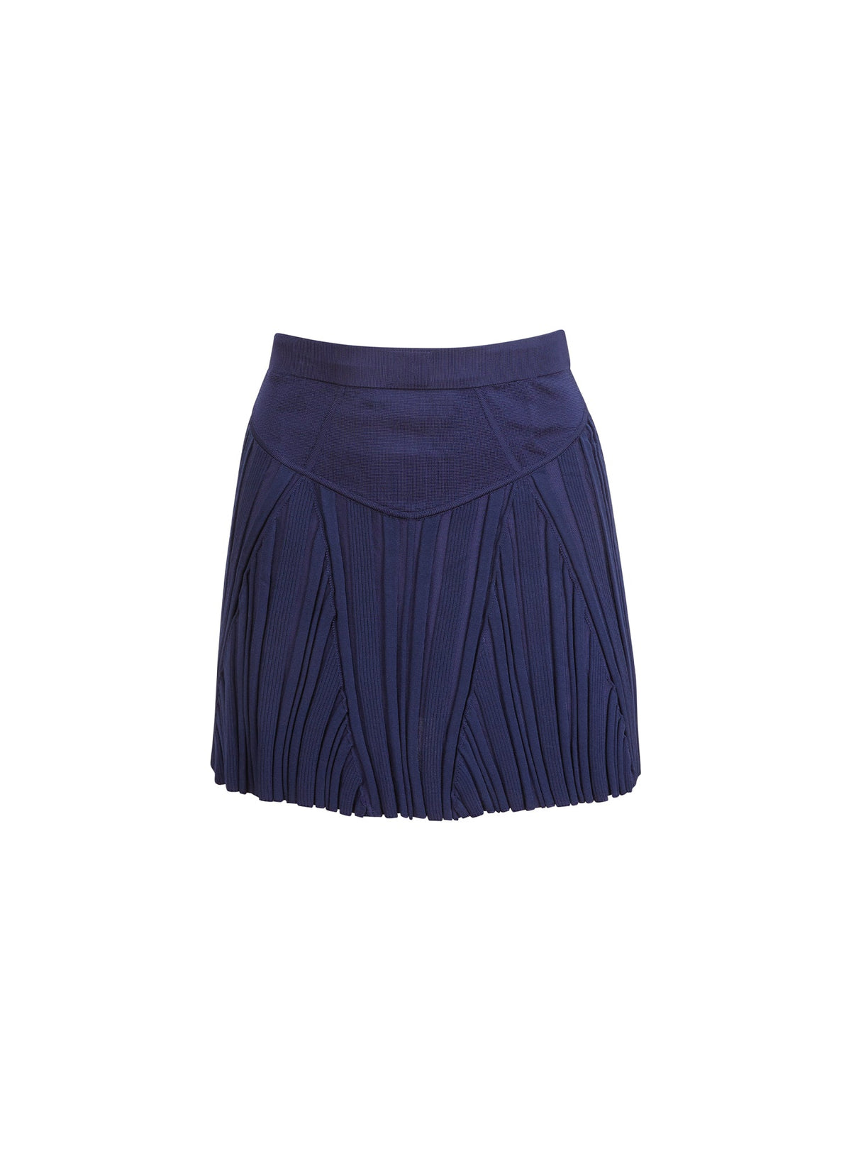 Night Sky Rib Flared Skirt | Fleur du Mal