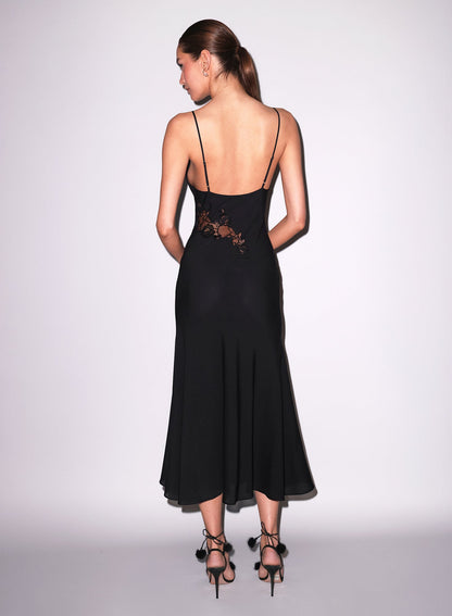 Black Juliet Lace Maxi Dress | Fleur du Mal