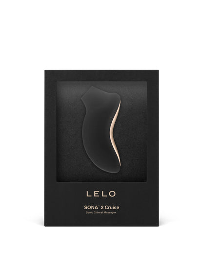Black Lelo Sona 2 Cruise Clitoral Messager | Fleur du Mal