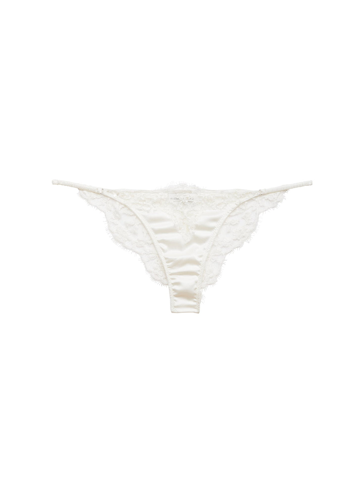 Ivory Daphne Lace Cheeky | Fleur du Mal