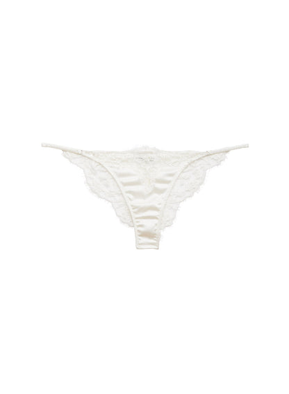 Ivory Daphne Lace Cheeky | Fleur du Mal