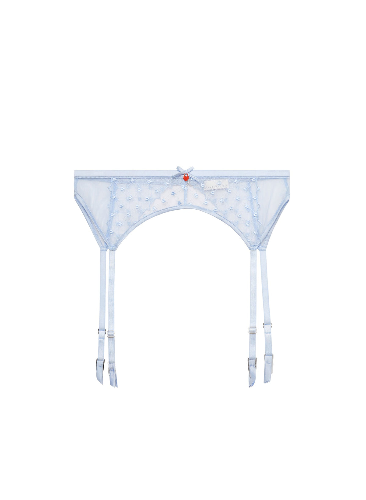 Love Lock Embroidery Garter Belt | Fleur du Mal