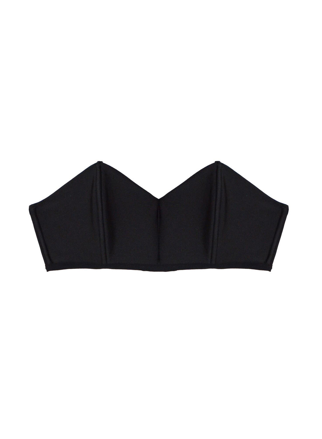 Black Charlotte Bandeau Bra | Fleur du Mal