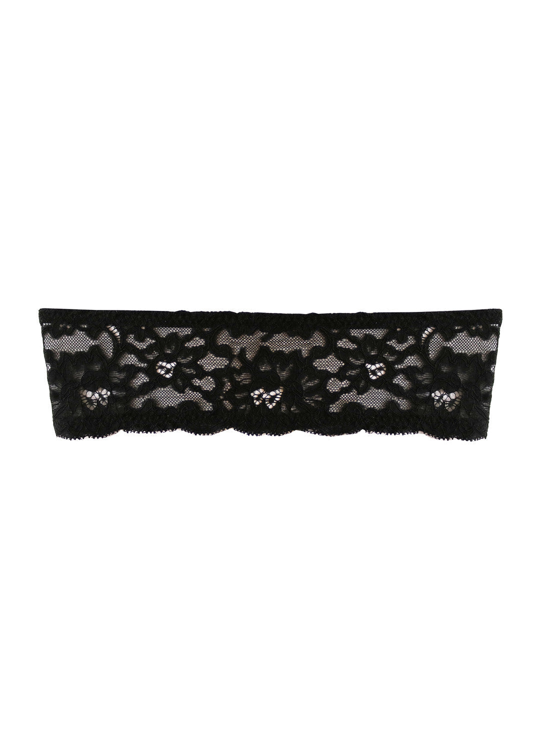 Black Charlotte Bandeau Bra | Fleur du Mal