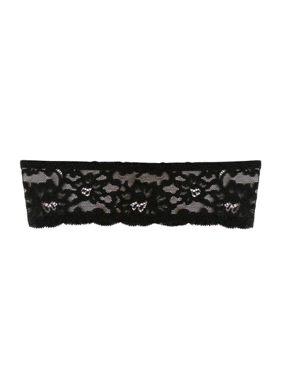 Black Charlotte Bandeau Bra | Fleur du Mal