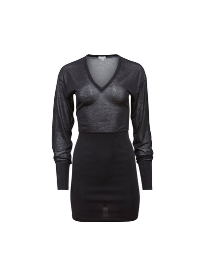 Black Kate Mini Dress | Fleur du Mal