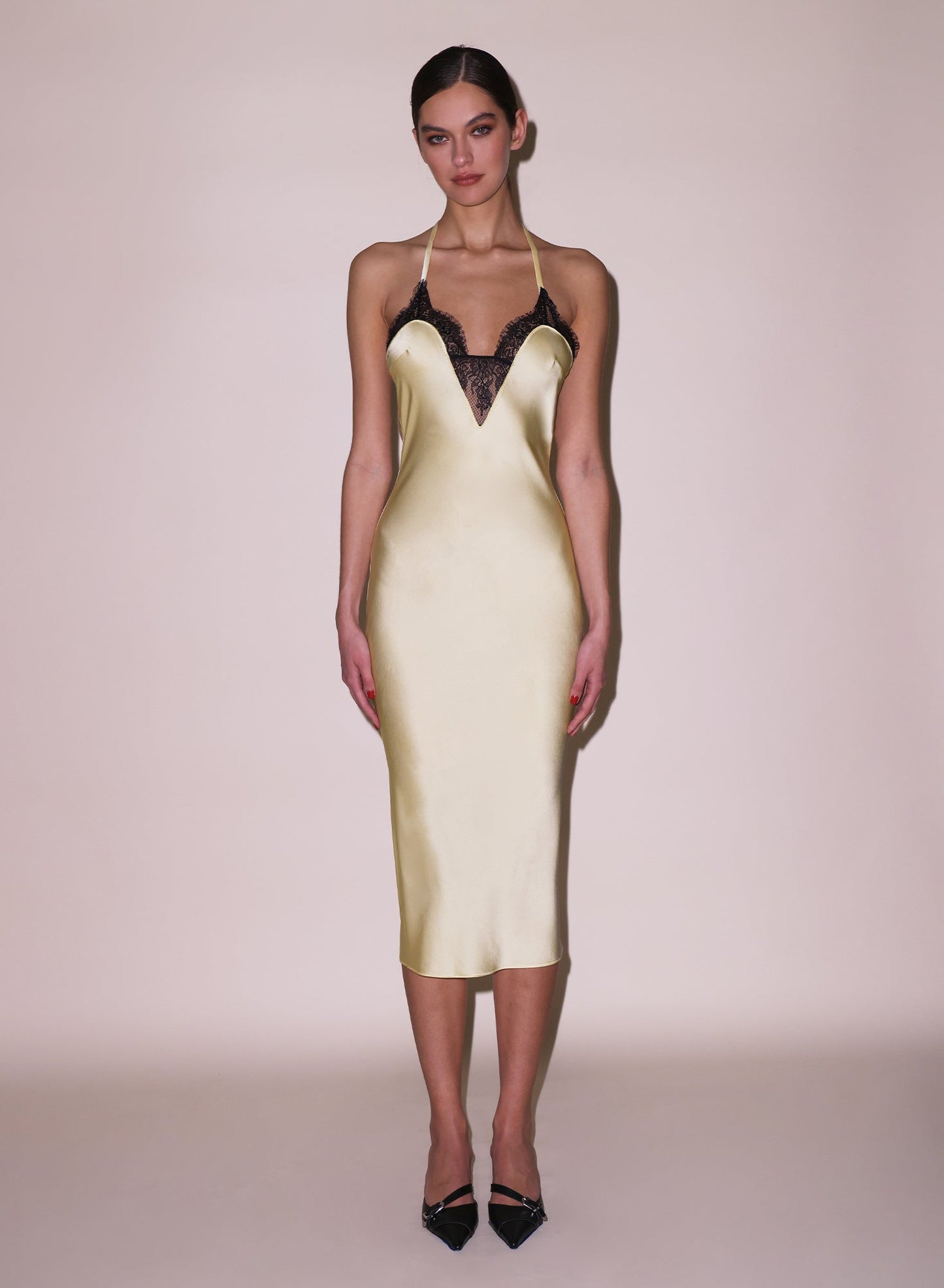 Buttercream Buckle T-Strap Dress | Fleur du Mal