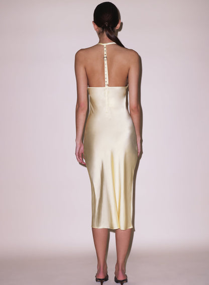 Buttercream Buckle T-Strap Dress | Fleur du Mal