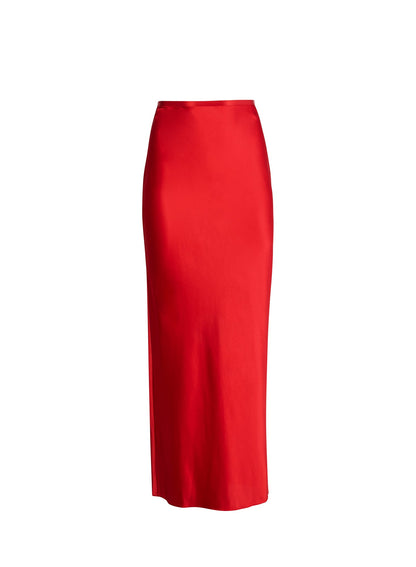 Silk Bias Cutout Skirt | Fleur du Mal