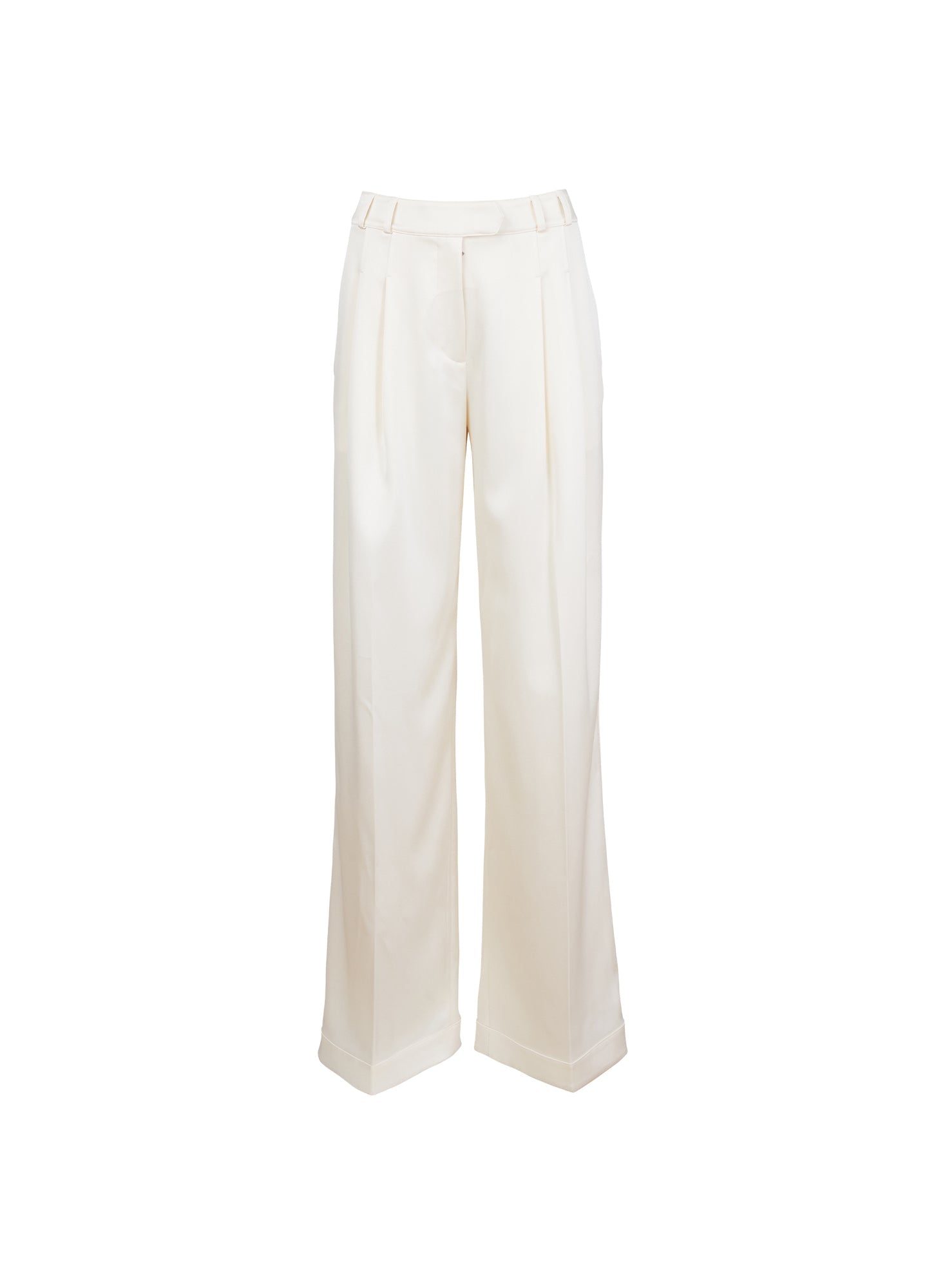 Vanilla Satin Trouser | Fleur du Mal