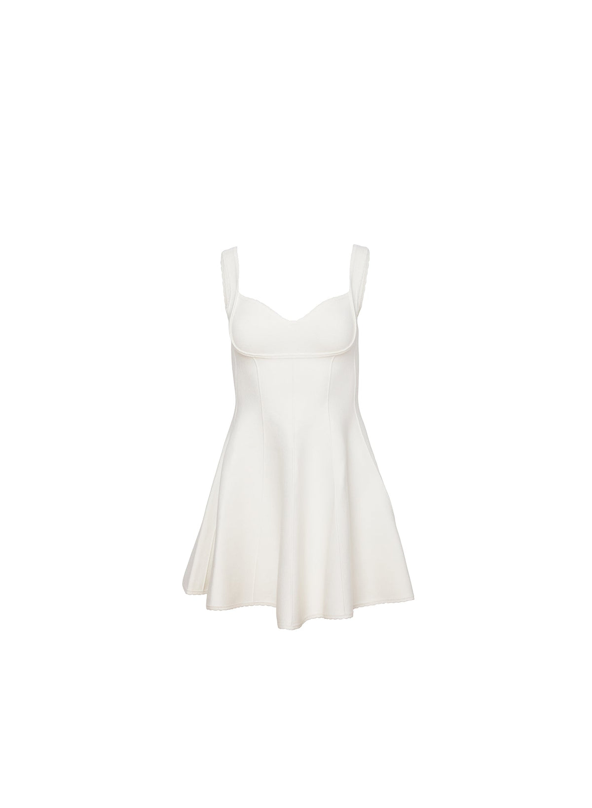 Ivory Brigette Flared Dress Best Selling Mini Dress | Fleur du Mal