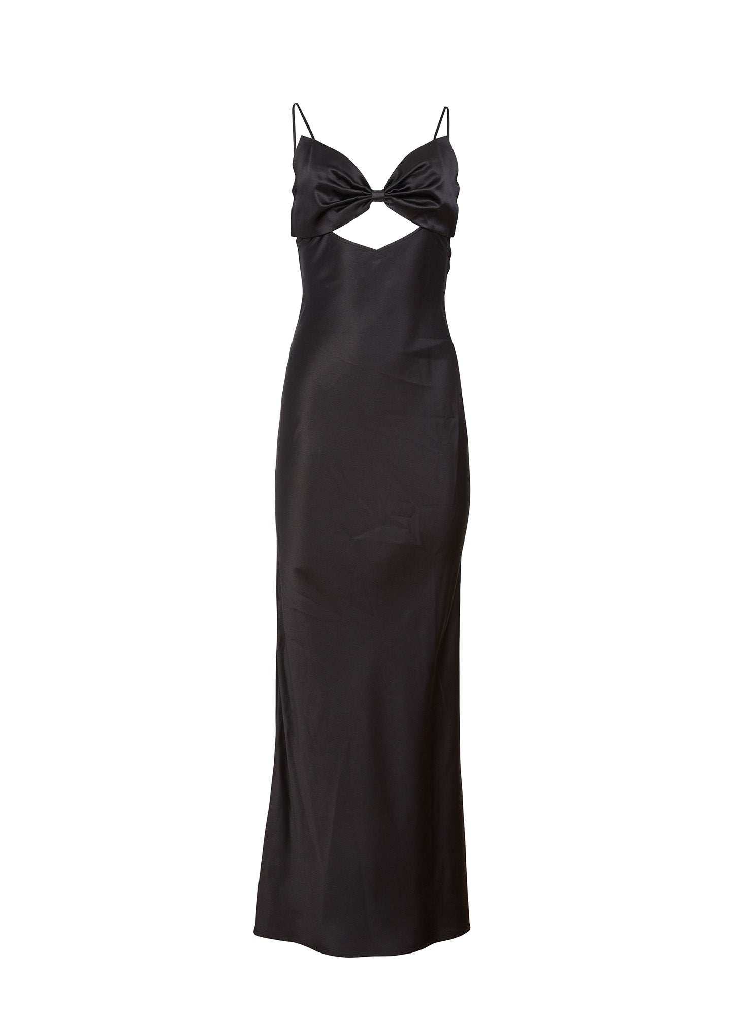 Black Bow Slip Dress | Fleur du Mal
