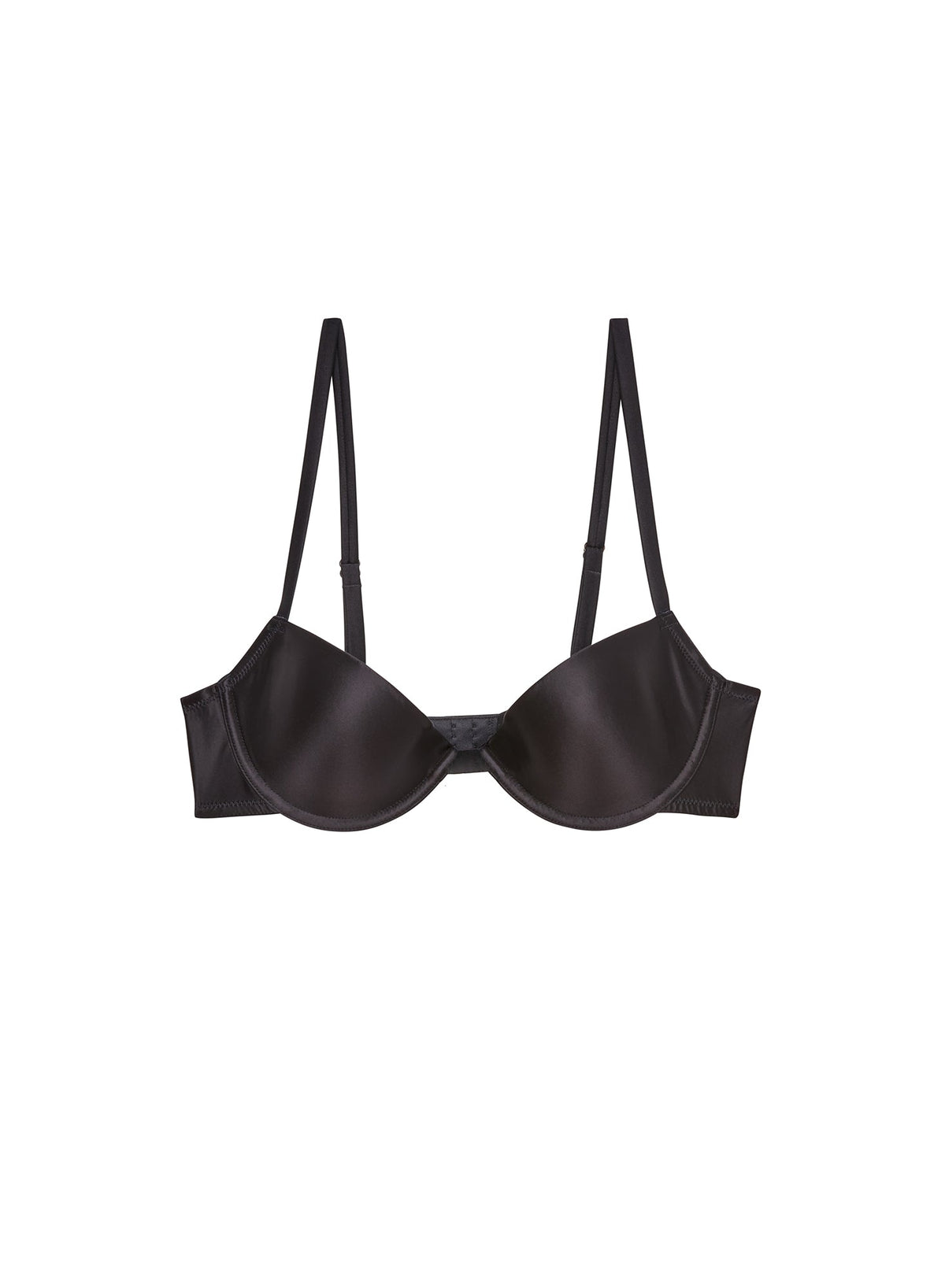 Black Le Gloss T-Shirt Bra | Fleur du Mal
